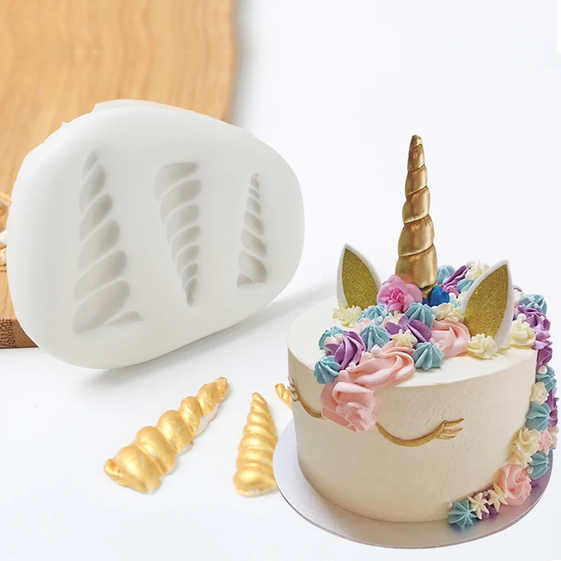 

3D Unicorn Cake Bakeware Mold 3D Silicone Mold DIY Chocolate Jelly Candy Pastry Decor Fondant Soap Mould kitchen accessories