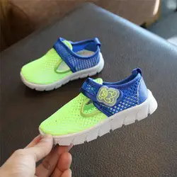MHYONS/детская обувь для девочек и мальчиков, 2018 летняя дышащая сетчатая повседневная обувь для малышей, детские кроссовки, спортивная обувь