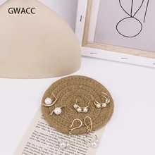 GWACC Trendy Pearl Metal Drop Earrings For Women Girls Long Earrings Elegant Gold Color Korea Design Fashion Jewelry Girl Boho цена GWACC Trendy Pearl Metal Drop Earrings For Women Girls Long Earrings Elegant Gold Color Korea Design Fashion Jewelry Girl Boho цены онлайн