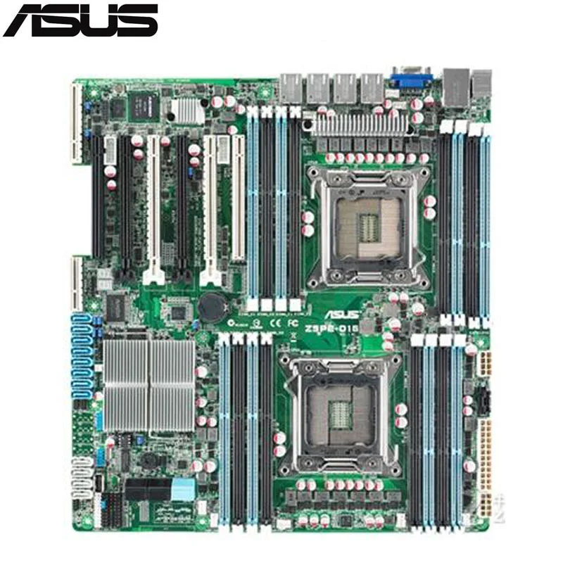 

original Used Server motherboard For ASUS Z9PE-D16 Socket 2011 E5-2600/E5-2600 v2 Maximum 16*DDR3 512GB 2xSATAIII 4xSATAII ATX