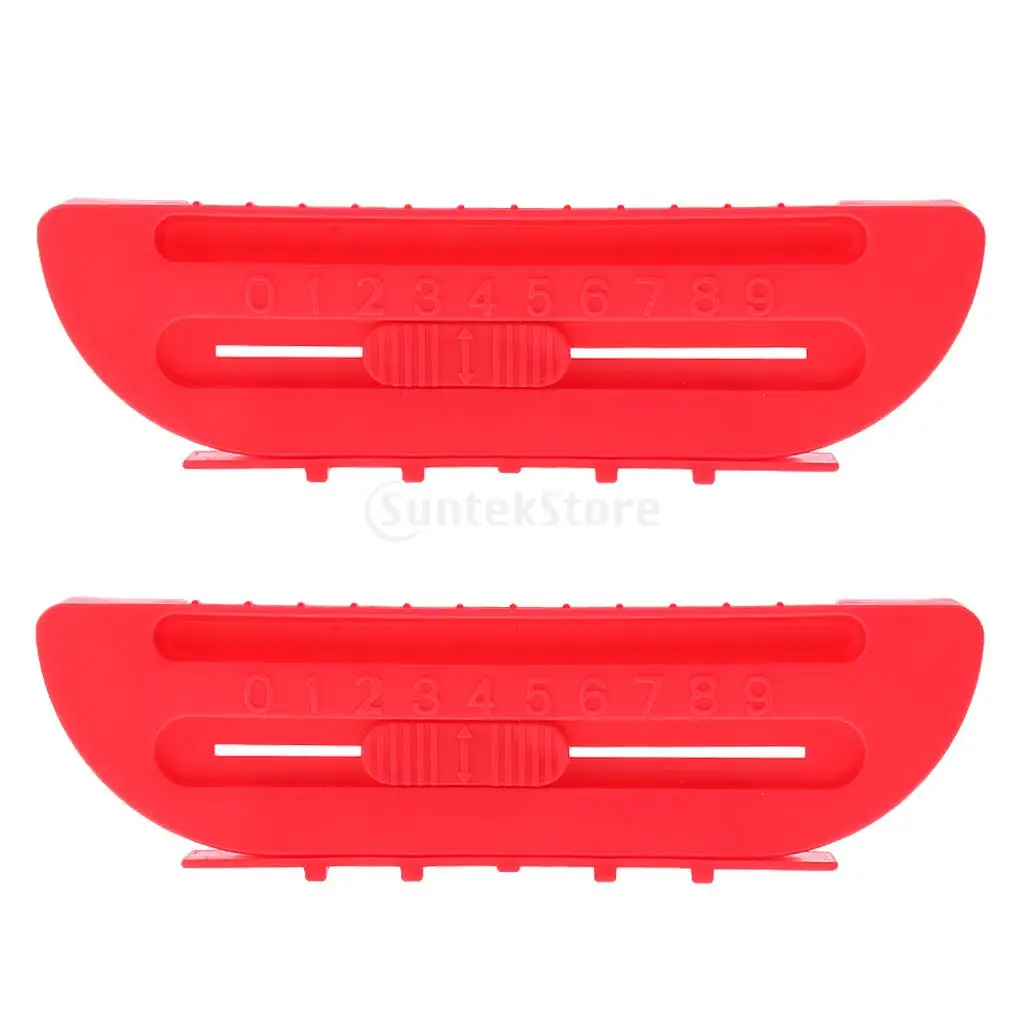 2 Pieces 2-in-1 Air Hockey Table Accessories Goal Door Ball Stopper Score Counters Scorekeeper