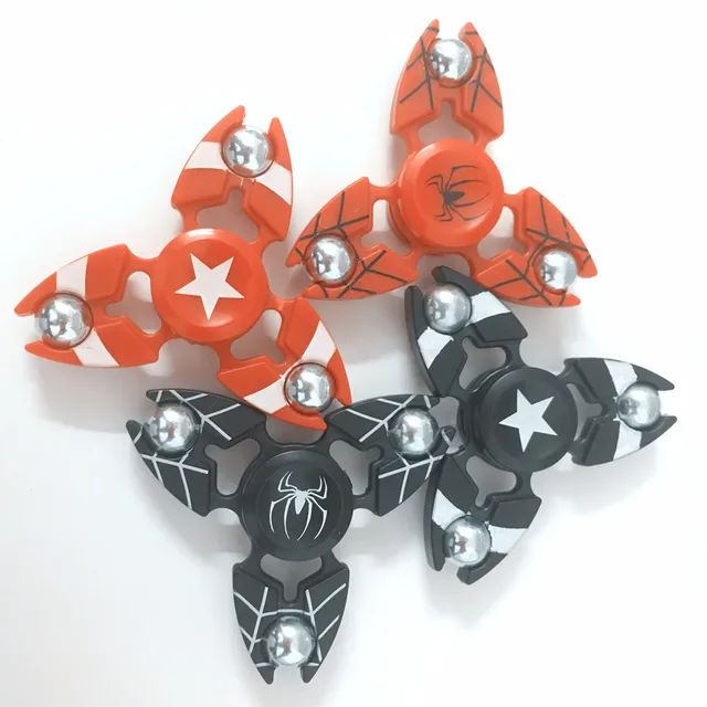 Captain America Spinner Metal Hand Fid Spinners Super Hero EDC