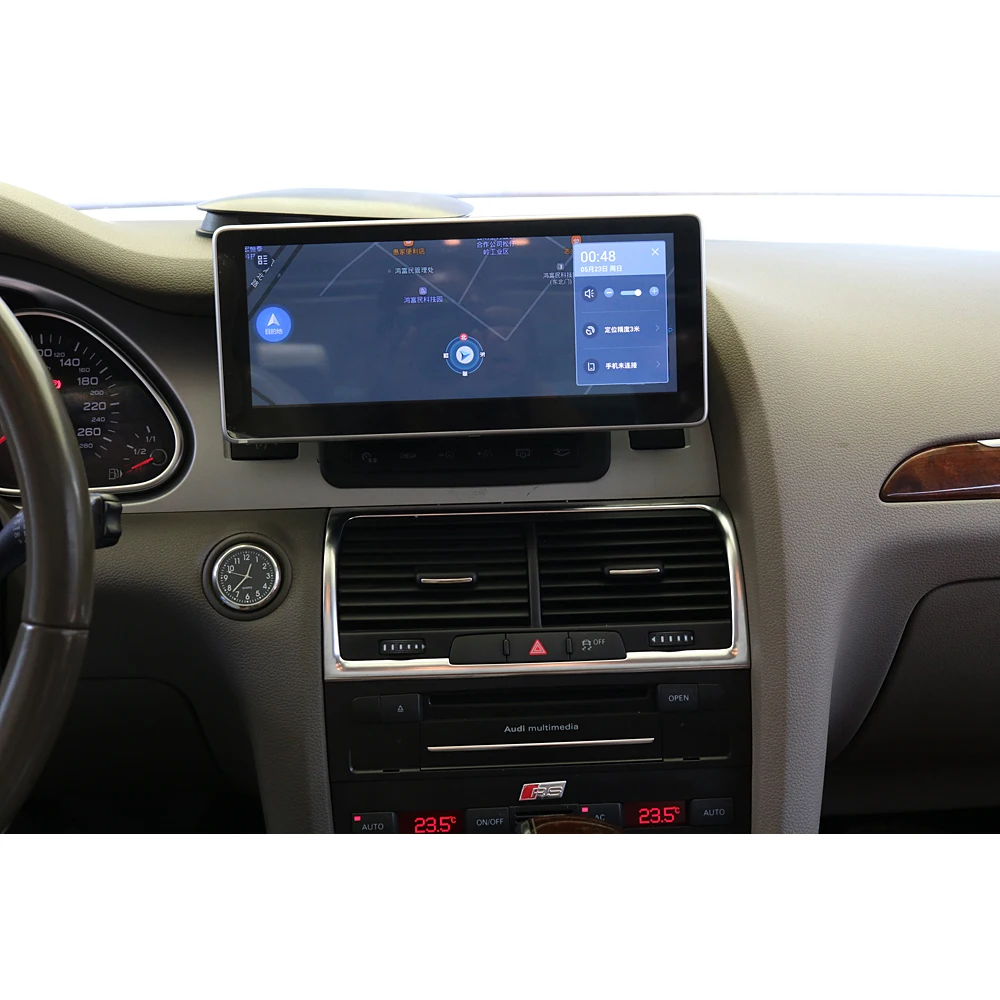 10 25 &quotAndroid WiFi седан дисплей для Audi Q7 2010 2015 LHD Автомобильный сенсорный экран gps