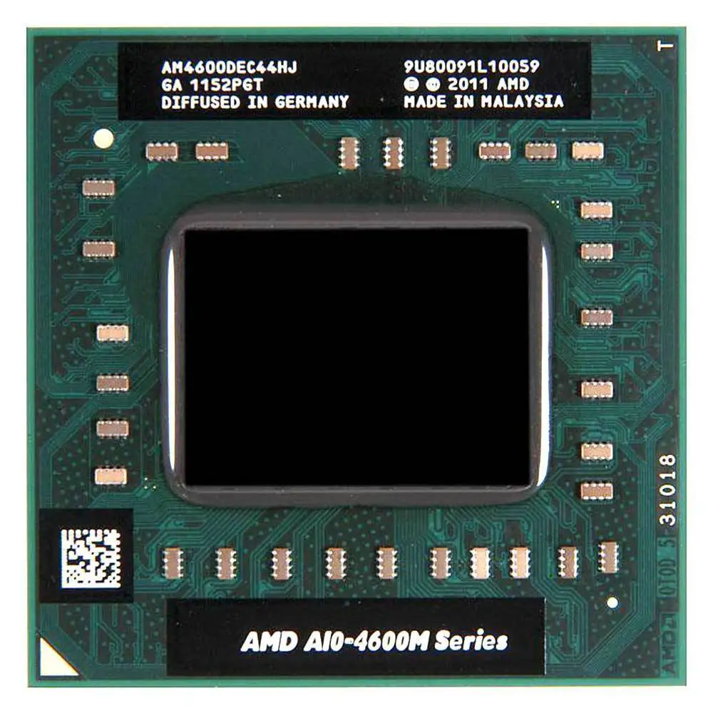 Мобильный ноутбук A10 4600M A10-4600m Socket FS1 cpu 4M cache/2,3 GHz/четырехъядерный процессор