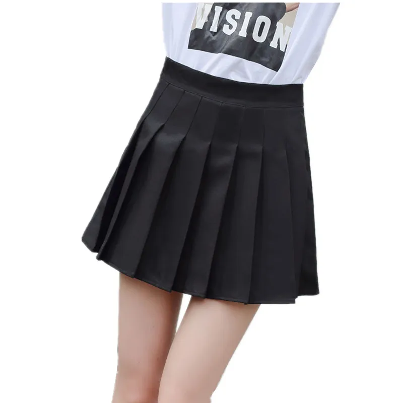 

B3179 summer 2019 new Korean version women's fashion pleated high-waisted a-line skirt cheap wholesale