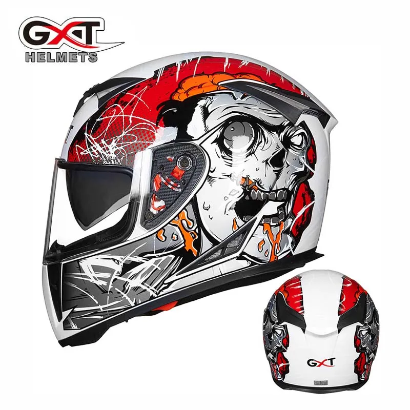 Зимний мотоциклетный шлем с двойными линзами GXT 358 женские теплые мотоциклетные