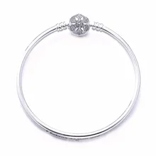 Прямые продажи вечерние Модные CZ Новые 925 стерлинговый браслет подходят оригинальные Подвески браслет для женщин Diy ювелирных изделий