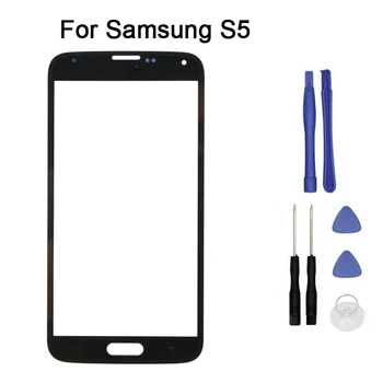 

10pcs/lot New Replacement LCD Front Touch Screen Panel Outer Glass Lens For Samsung Galaxy S5 I9600 Sm-G900 F/W/H G9000