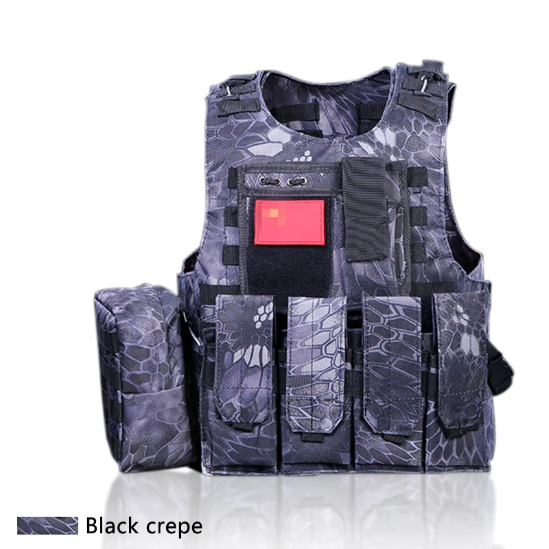 Children outdoor multi-function Tactical vest Men military combat vest Camouflage vest