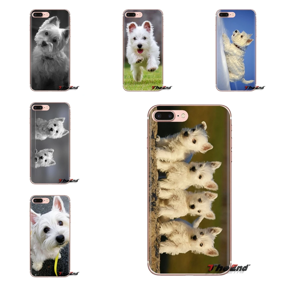 Чехол из ТПУ для Samsung Galaxy J1 J2 J3 J4 J5 J6 J7 J8 Plus 2018 Prime 2015 2016 2017 West Highland White Terrier Dog Scotland |