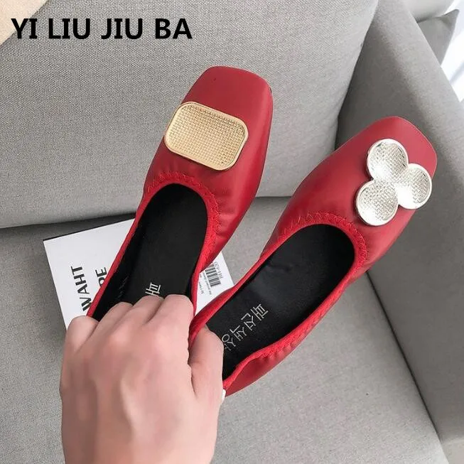 

new 2019 fashion spring summer Women Flat Casual Shoes Summer Woman Slip On Flats Outdoor Breathable shallow Shoes women **322