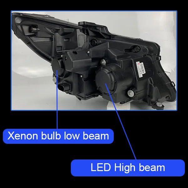 АКД стайлинга автомобилей Фара для бенц Вито фары 2013- все новые Вито светодиодный задний фонарь светодиодный DRL Bi Xenon Hid авто аксессуары - Цвет: Headlight Xenon