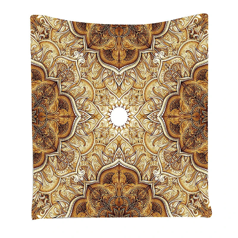 Vintage Style Leaf Pattern Classic Islamic Architecture Decorating Folk