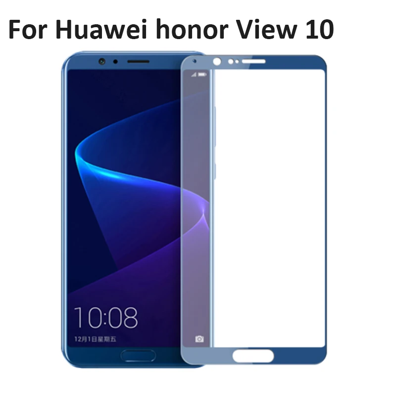 

1PC Full Cover Protective Tempered Glass For Huawei Honor View 10 View10 3D Screen Protector Protection on Film