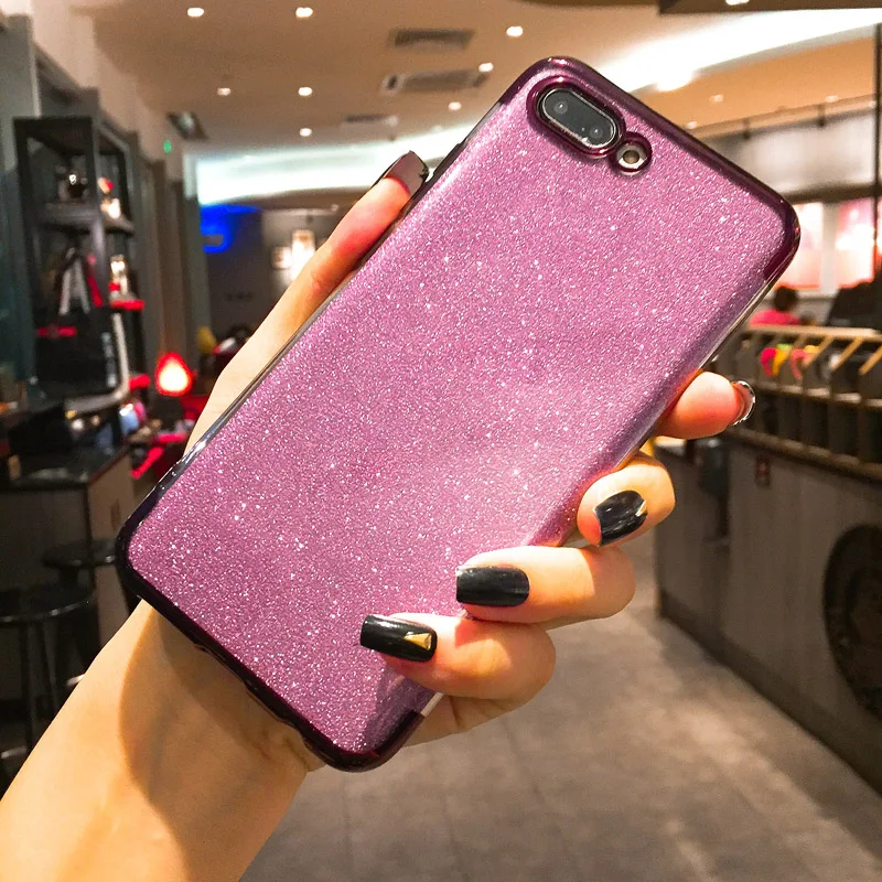 

Glitter Bling TPU Case For Huawei P10 P20 P30 Lite On Honor 20 Pro 8X 10 10i 20i 9 Lite P Smart Plus Y9 Y7 Y6 2019 Soft Cover