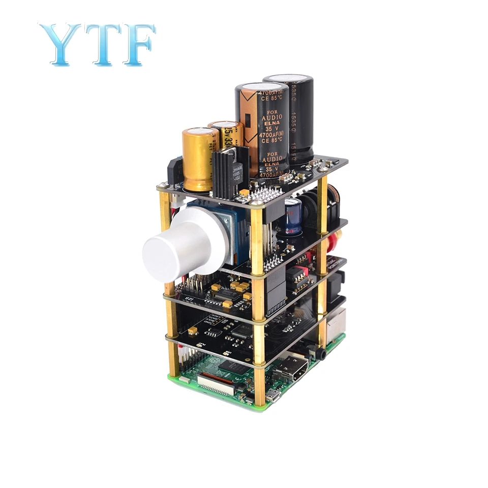 Высокое качество Raspberry Pi HiFi звуковая карта ES9028Q2M amp 100MHz X20|Аксессуары для