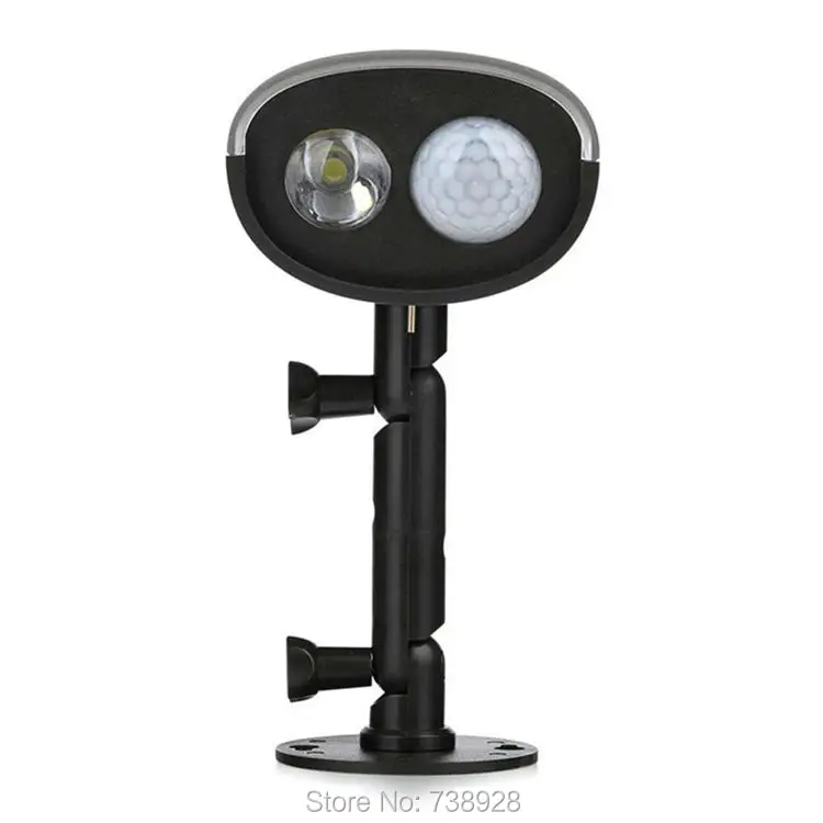 Sensor de Movimento Solares ao ar Livre à Prova Montagem na Parede Luzes da Noite Lâmpadas Solar Pir Luzes Dwaterproof Água Jardim Segurança Emergência Spotlight 3 w Led 5 High Quality sensor solar light