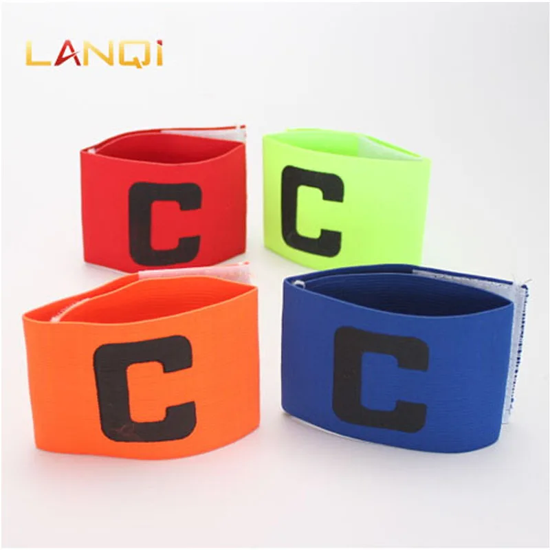 Football armband Soccer Captain Armband Flexible Sports Player Bands