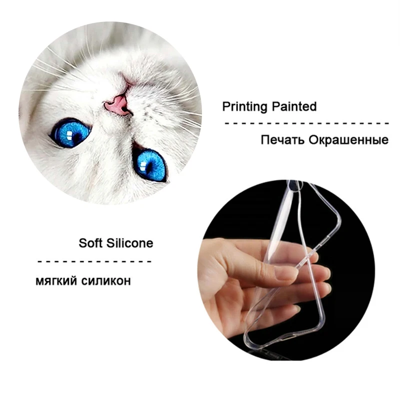 Xiaomi Redmi 6A حالة Redmi 6 غطاء لينة سيليكون الغطاء الخلفي Redmi 6 برو 6pro TPU حالة ل Xiaomi Redmi 6A 6 A A6 الهاتف حالات