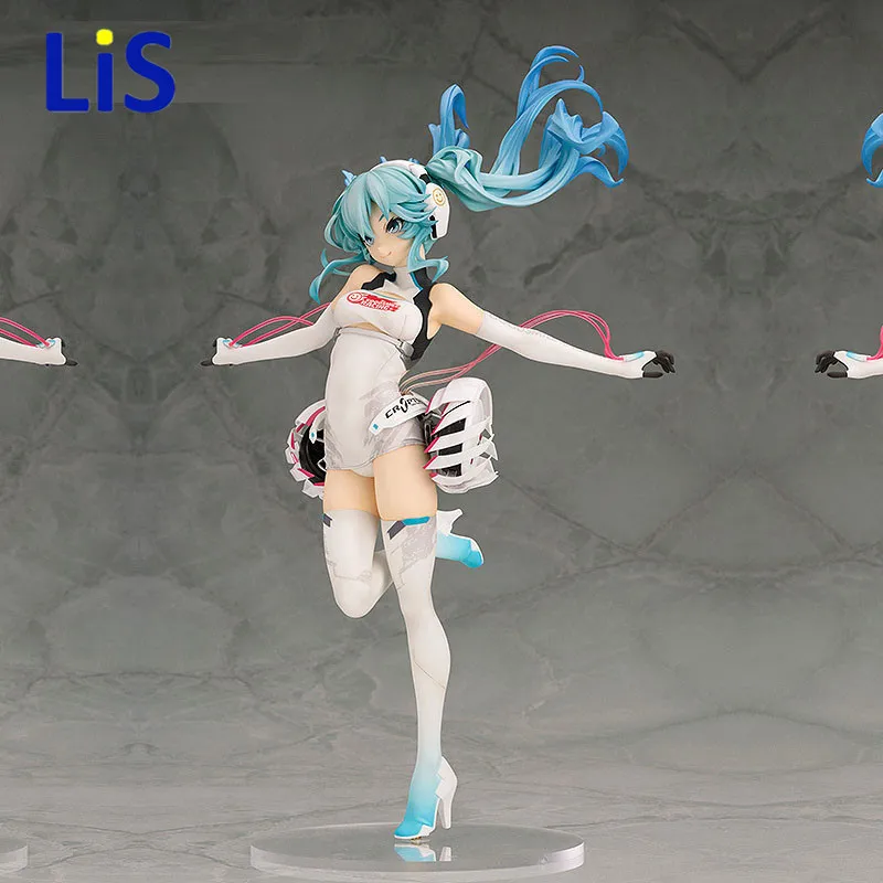 

Hot Sale 7.5" Racing Hatsune Miku Race 2012 ver. Good Smile 1/8 Scale PVC Action Figure Collection Models Toy AF012
