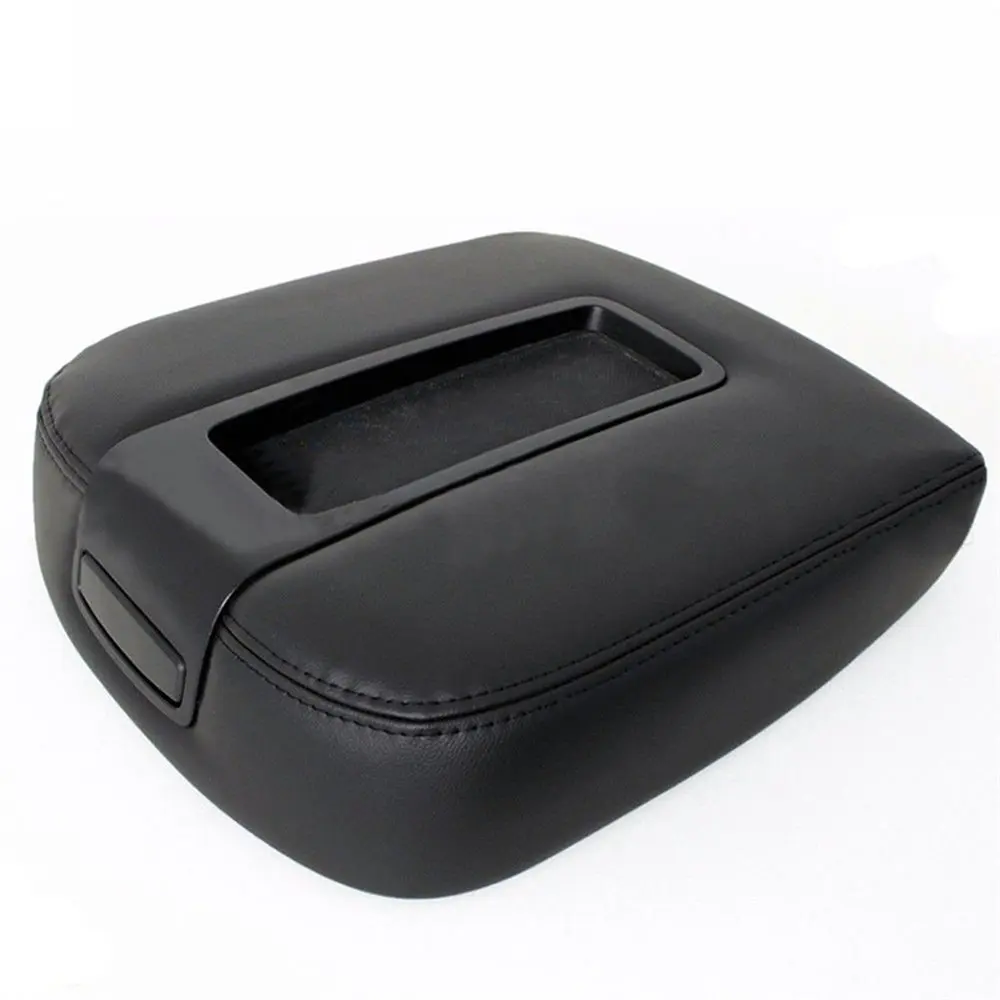 

Soft Microfiber Leather Design Car Console Lid Armrest Cover Skin Cover Suitable For 07-13 Chevy for Suburban Yukon Sierra