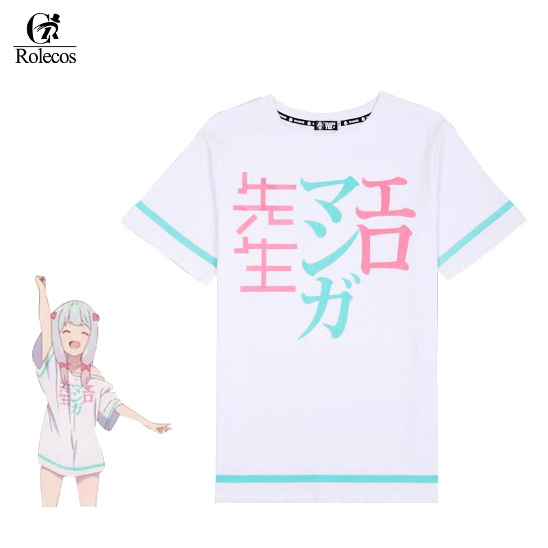 Tokyo-H Eromanga Sensei T-Shirt Japanese Anime Costume Sagiri Izumi