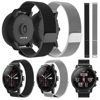 

CARPRIE New New Fashion Magnetic Stainless Steel Smartwatch Band For Huami 2 GPS Dropshipping Wristwatches Apr 28
