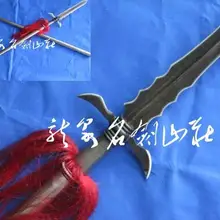 S2501 летающие крылья лезвие удары копье меч Gun Metal длинной ручкой древко 79"