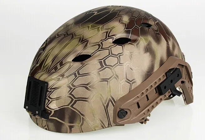 Быстрый питон Тактический Камуфляжный шлем защитный шлем CS Велоспорт Шлем