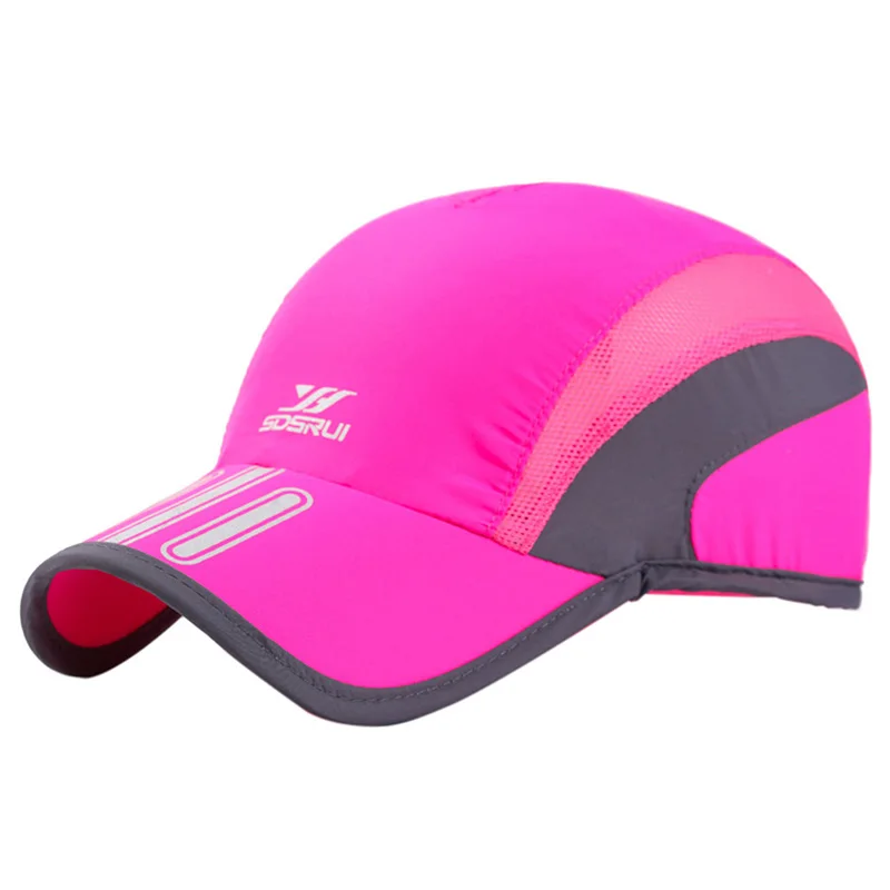 

outdoor printing hat summer sunscreen quick-drying cap soft and breathable Outdoor running sports visor