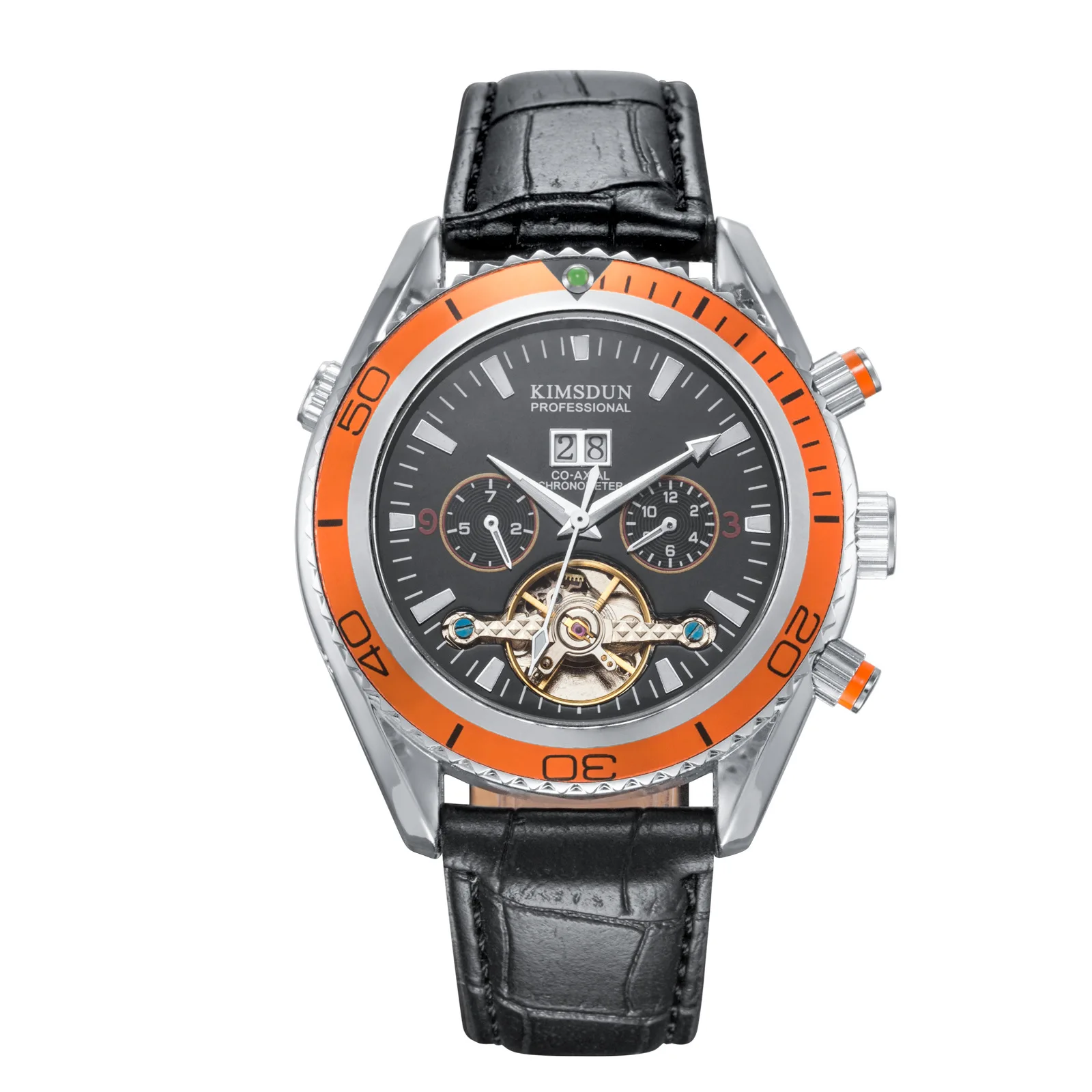 

Switzerland watches men luxury brand professional sea diver tourbillon business belt luminous automatic mechanical watch