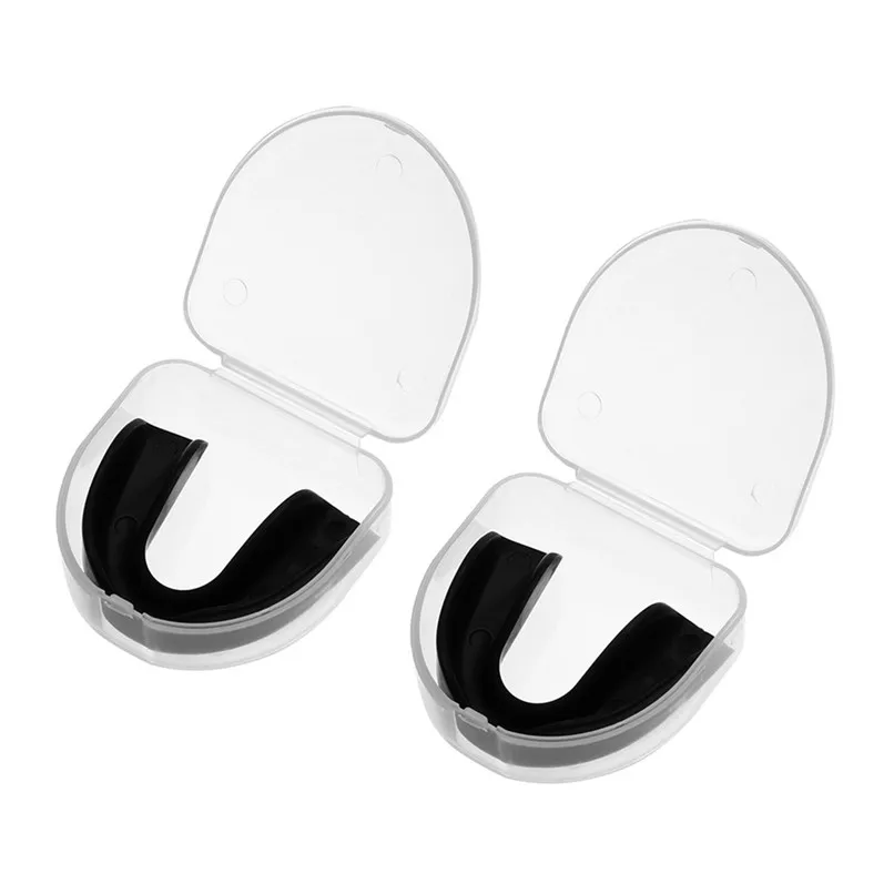 Boca boxeo dientes frenillos deportes diente titular Gum Shield dientes Protector boca guardia pieza de Rugby de boxeo #2Y04
