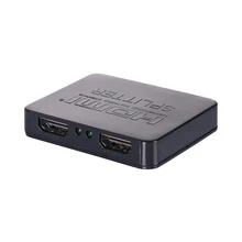 HDCP 4 K HDMI Разделение тер Full HD 1080 p видео HDMI переключатель 1X2 Разделение 1 в 2 из усилитель двойной Дисплей для HDTV DVD PS3 Xbox