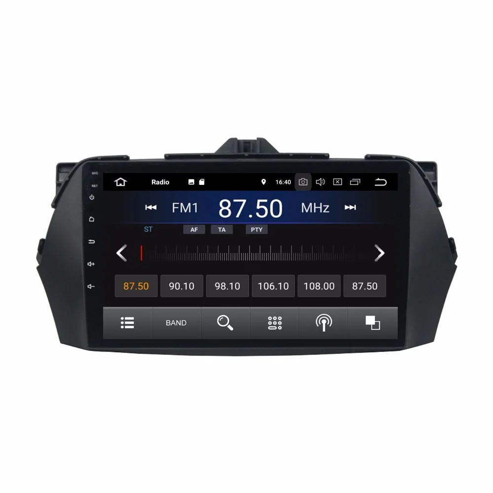 Discount 1024*600 Quad Core 9" Android 8.1 Car DVD Player for Suzuki CIAZ 2013-2016 With 2GB RAM Radio GPS WIFI Bluetooth 16GB ROM 2