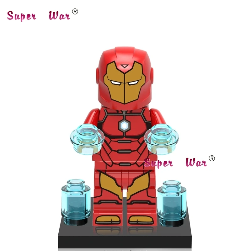 

Single Sale superhero avengers Iron Man Comics Series building blocks sets model bricks toys for children