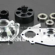1/5 baja 5b 5t 5sc CNC-Шестерня+ велосипедный колокол сцепления+ колокольчик сцепления-серебро