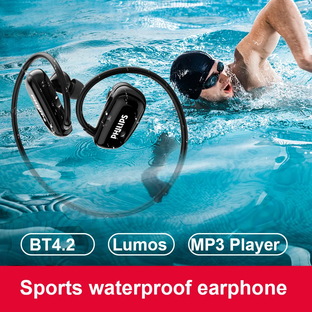 Philips Original 8GB Waterproof MP3 Player