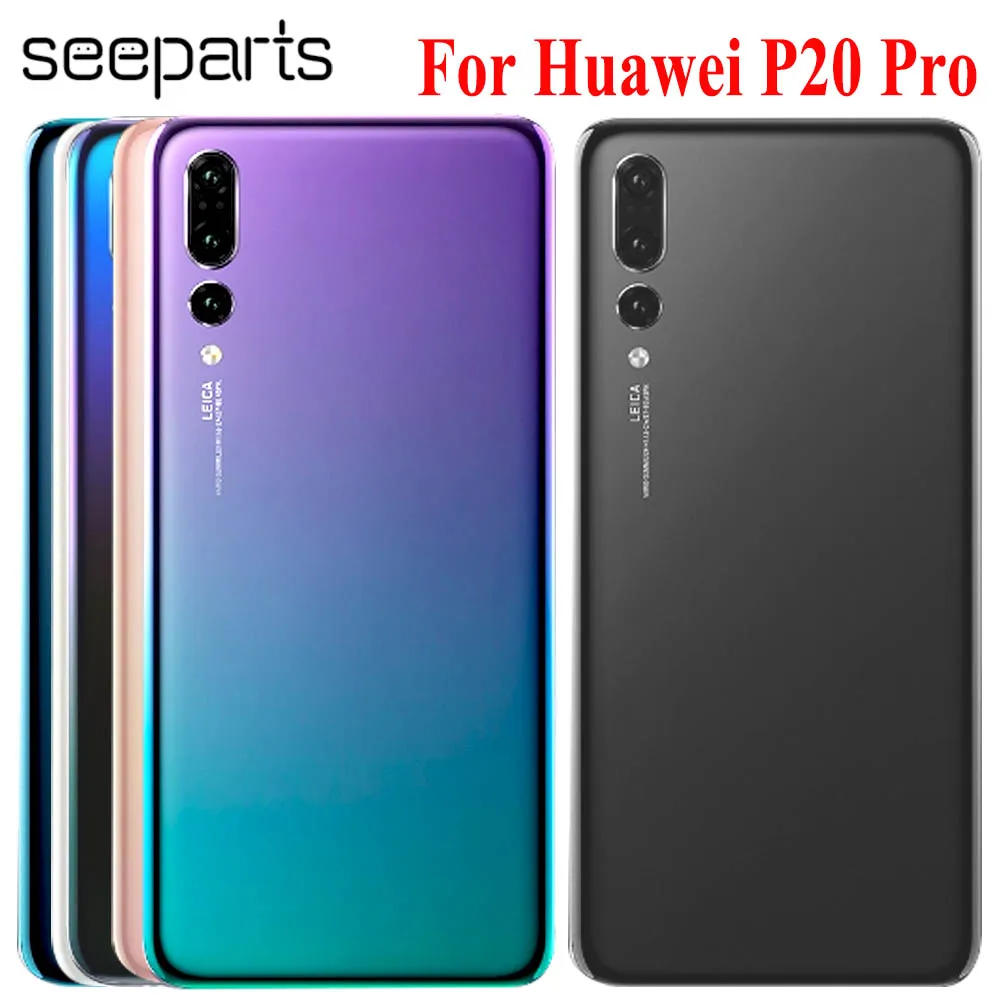 Заднее стекло,, 6,1 дюйма, huawei P20 Pro, задняя крышка для батареи, стеклянная крышка, задняя дверь, корпус, чехол huawei p20 pro, крышка для батареи+ Инструменты