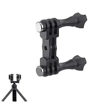 

Fast Dual Mount Adapter Tripod for GoPro HD Hero3 3+ 4 hero 4 session Camera