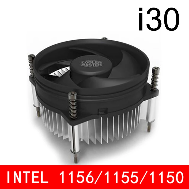 Кулер Cooler Master мультиплатформенный кулер для процессора Intel 478 775 115X AMD AM2 AM2+ AM3 FM1 кулер для процессора 3pin охлаждающий вентилятор для процессора - Цвет лезвия: i30