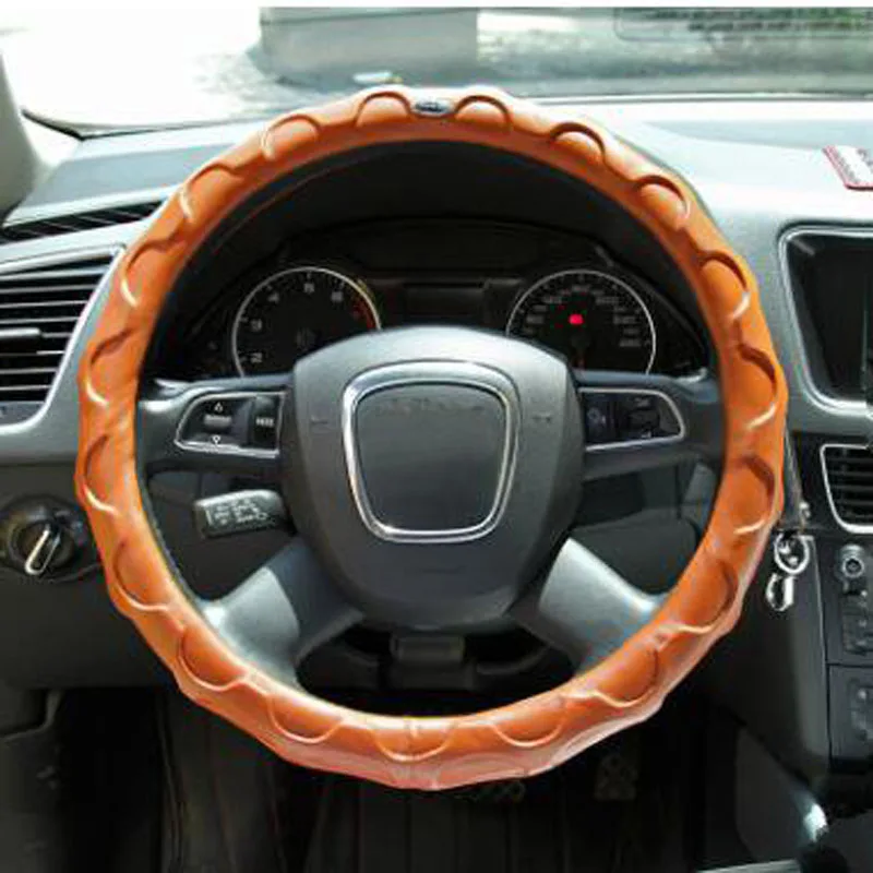 New Sheepskin Steering Wheel Cover Fit For 36cm Steering Cover Sleeve Super Soft Four Seasons Universal Car Model Accessories New Sheepskin Steering Wheel Cover Fit For 36cm Steering Cover Sleeve Super Soft Four Seasons Universal Car Model Accessories