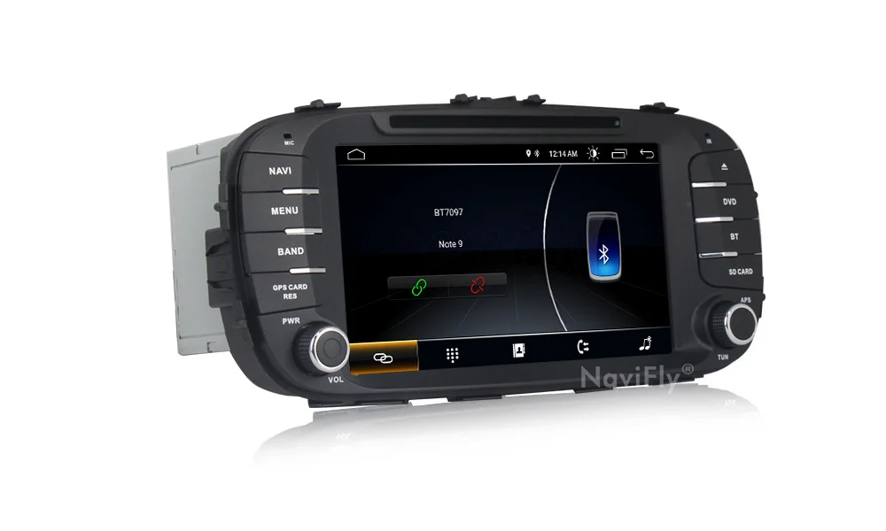 Best Car DVD Player Radio GPS Android 8.1Multimedia Navigation For Kia Soul 2014 2015 2016 2017 2018 Radio GPS audio Head Unit Stereo 19