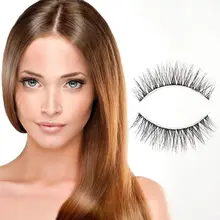 3 пар/компл. натуральные длинные перекрещивающиеся толстые DIY накладные ресницы длинные ресницы модные женские туфли принадлежности для макияжа декоративные Ки
