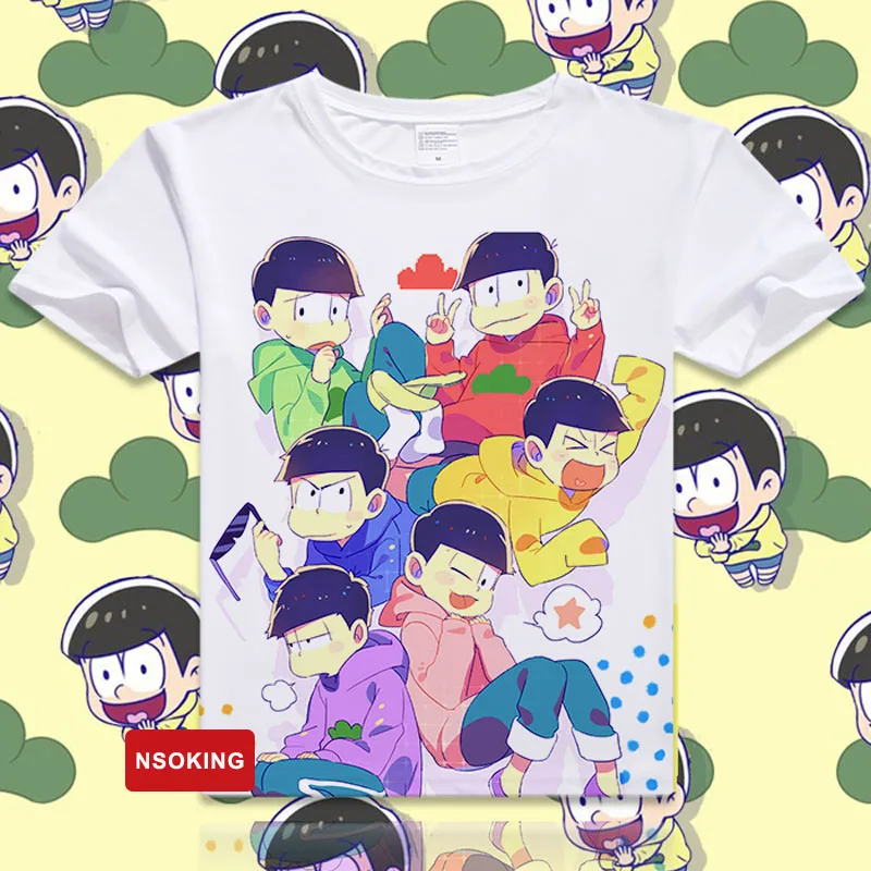 Футболка Osomatsu san костюм для косплея аниме Juushimatsu Ichimatsu Karamatsu футболка Mr. модные