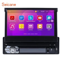 Seicane Android 6,0 7 дюймов 1 DIN автомобильный стерео CD DVD аудио плеер радио gps навигационная система Bluetooth MP3 музыка wifi