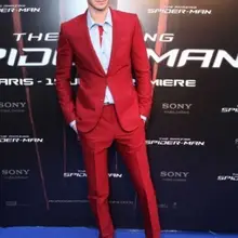 Красные мужские костюмы с двумя пуговицами, модные смокинги, приталенный костюм, Masculino, высокое качество, новейший дизайн, красивый свадебный костюм(куртка+ штаны