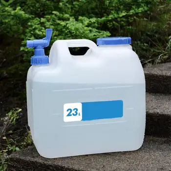 

23L Car Portable Bucket Outdoor Camping Self - Driving Water Storage Bucket Car Household Water Holder Water Container Carrier
