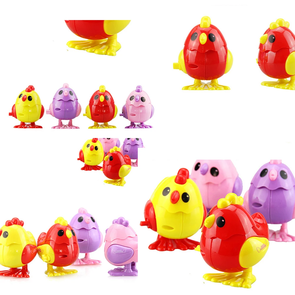 1Pcs Chick Toys Children Kids Educational Clockwork Jumping Chicken