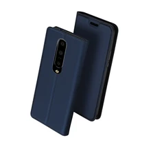 Leather Case for OnePlus 7 pro Cover Slim Magnetic Duty Protective Kickstand Fundas with Credit Card Slot Oneplus 7 Flip Case
