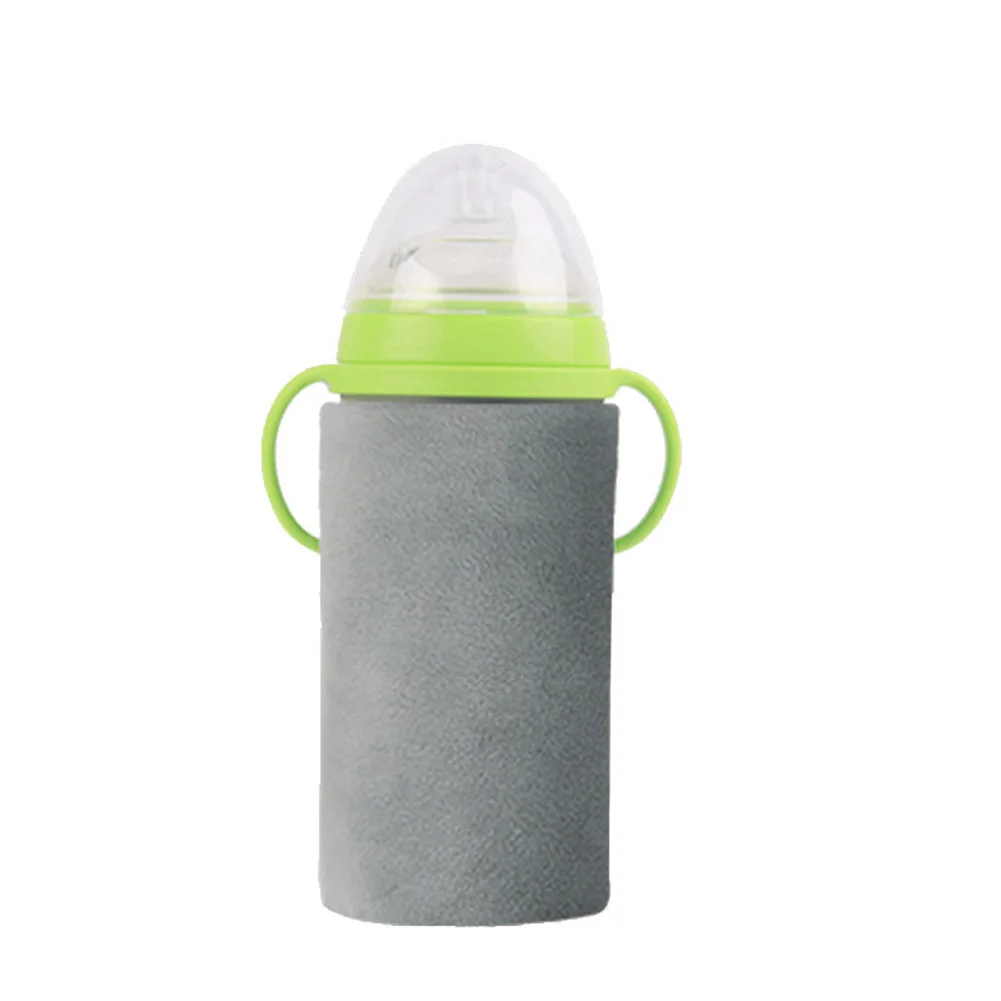 USB Электрический нагреватель для бутылок Портативный Путешествия подогреватель молока детской бутылочки крышка нагревателя термостат AN88